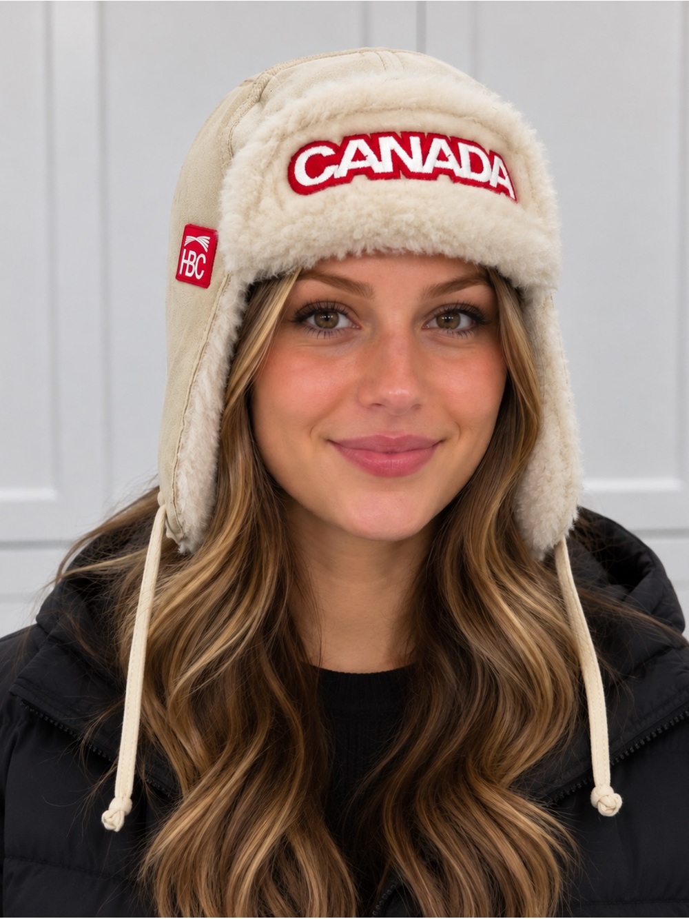 🇨🇦 HBC Team Canada 2006 Torino Olympics Trapper Hat L/XL Made in Canada